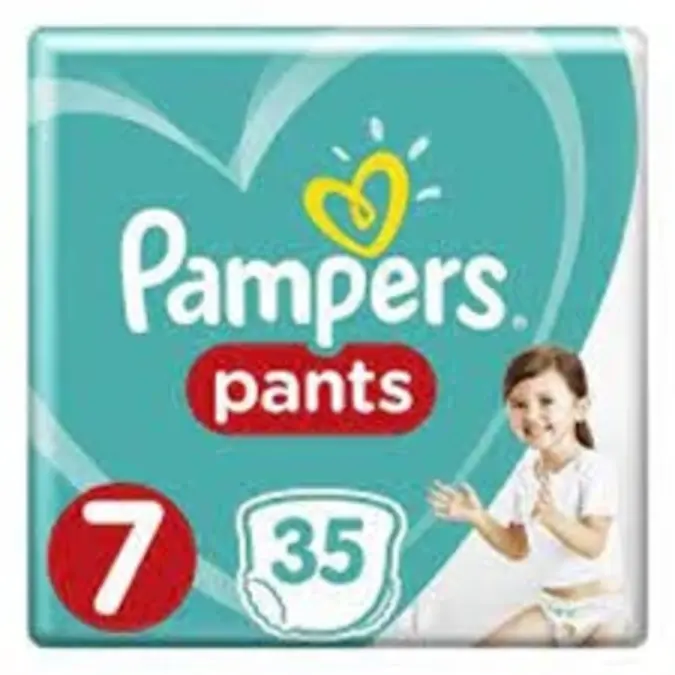 Pampers Pants Size 7 35 Pieces